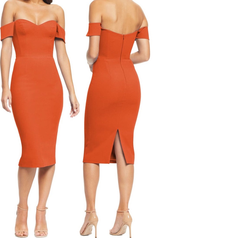 Bailey Off the Shoulder Body- Con Dress - Picture 1 of 2